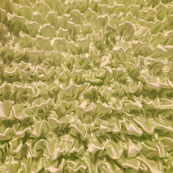 Textured Green Blouse - Picture 5 of 5